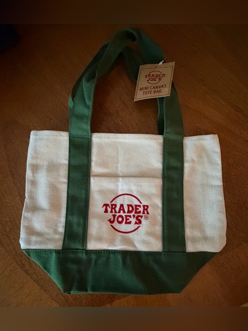 Trader Joe's Mini Canvas Totes (MANY COLORS AVAILABLE) - Sets/bundles available